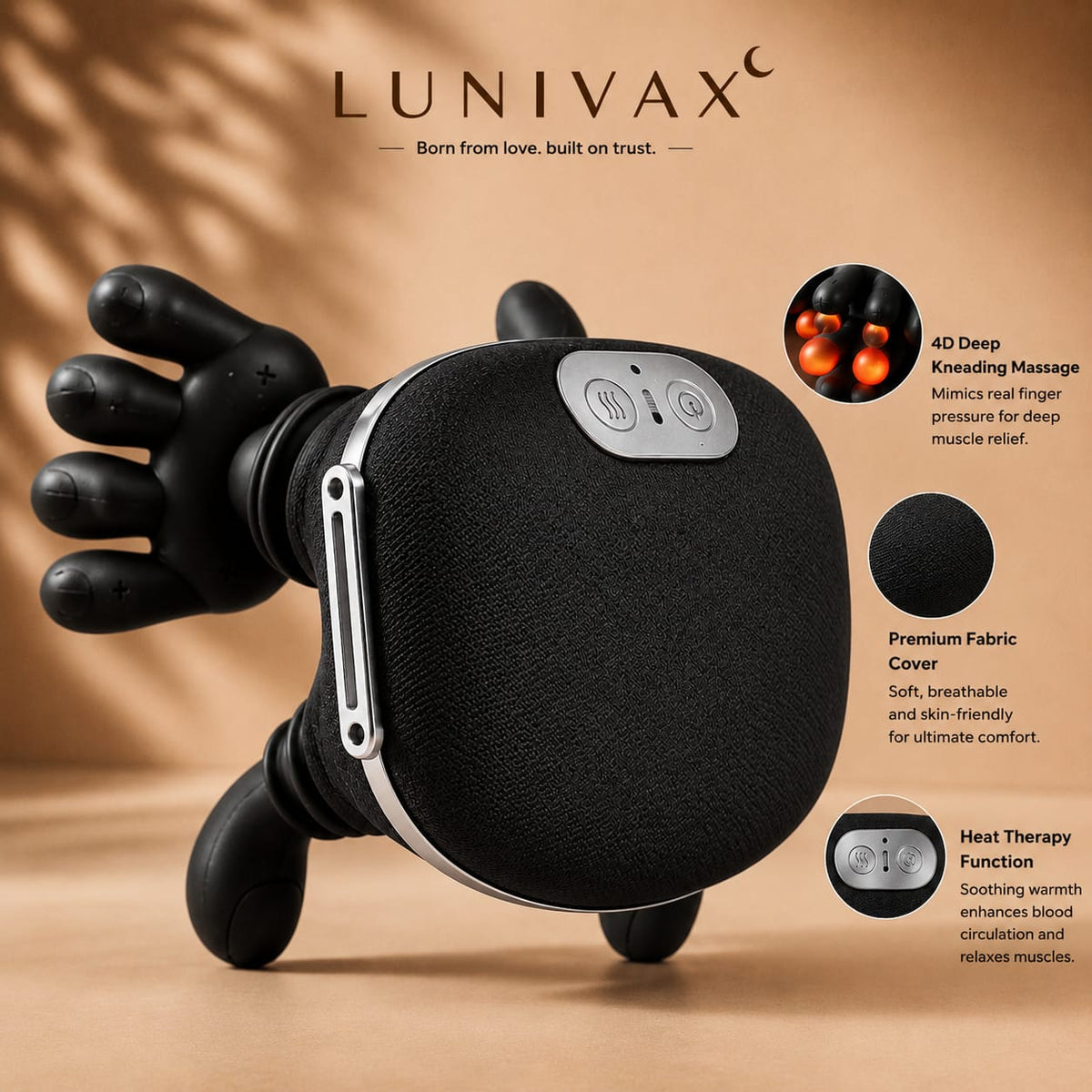 LUNIVAX™ Electric Neck And Shoulder Muscle Massager