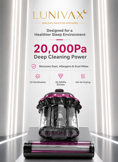 LUNIVAX Deep Clean Pro UV Mattress Vacuum