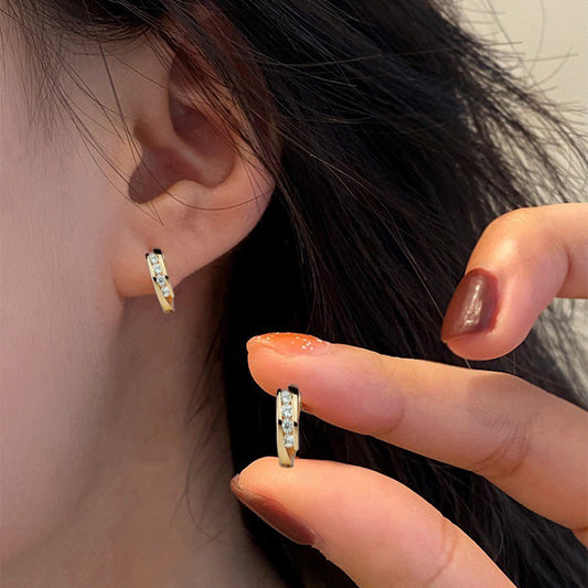 LUNIVAX Lumière™ S925 Sterling Silver Stone-Set Earrings