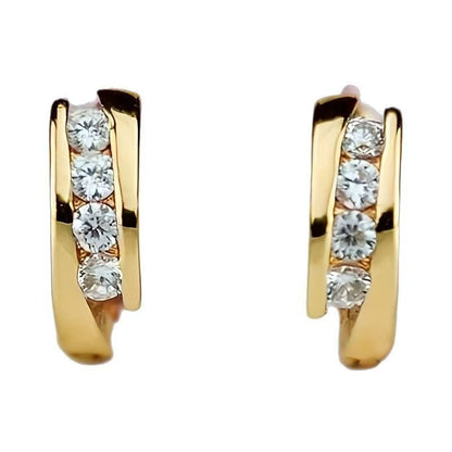 LUNIVAX Lumière™ S925 Sterling Silver Stone-Set Earrings