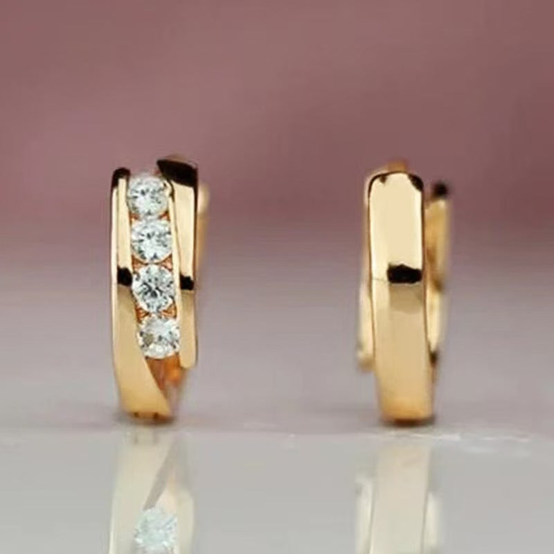 LUNIVAX Lumière™ S925 Sterling Silver Stone-Set Earrings