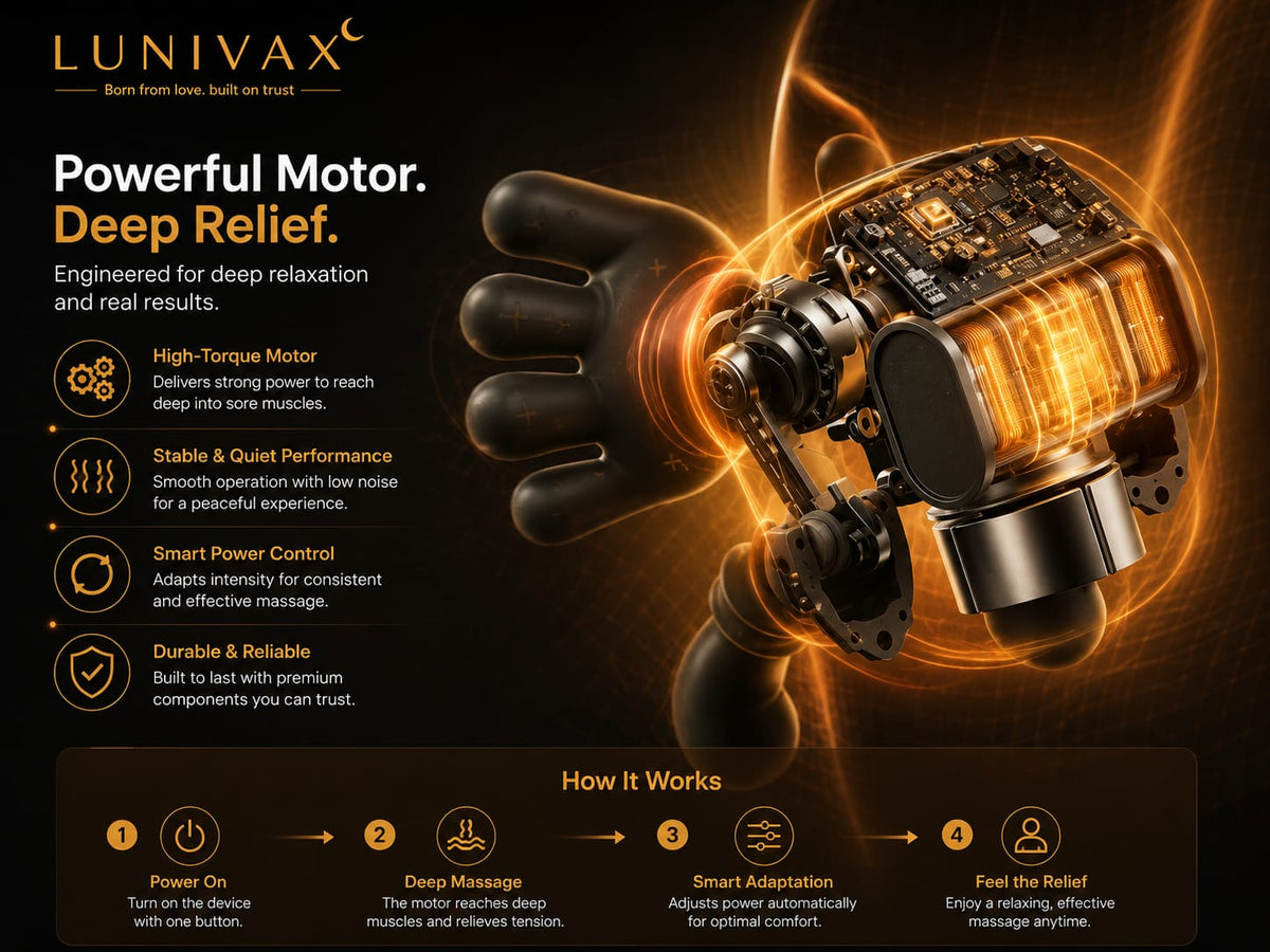 LUNIVAX™ Electric Neck And Shoulder Muscle Massager